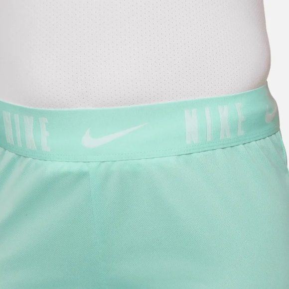 Nike Dri-Fit Trophy 6 Inch Girls’ Training Shorts Mint Green White Size  Large‎ - Picture 6 of 10